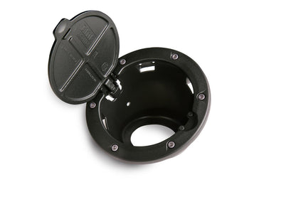AMP Research 73000-01A Black Fuel Door for 2007-2018 Jeep Wrangler JK/JK Unlimited, 2-Door/4-Door