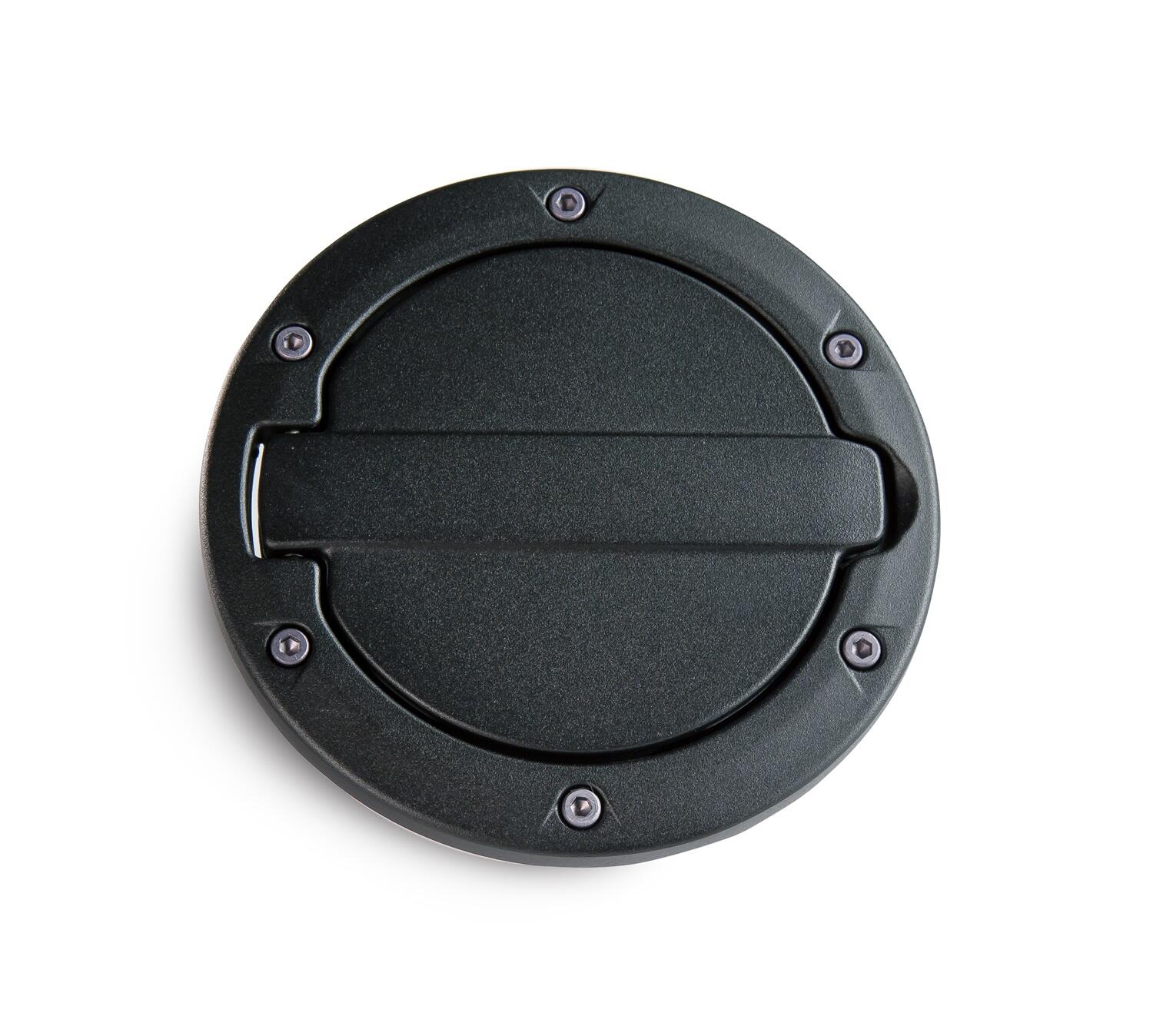 AMP Research 73000-01A Black Fuel Door for 2007-2018 Jeep Wrangler JK/JK Unlimited, 2-Door/4-Door