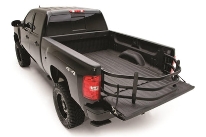 AMP Research 74805-01A Black BedXTender HD Sport Truck Bed Extender for 2007-2018 Silverado/Sierra 1500 (Incl 2019 Silverado LD/Sierra Limited), 2007-2019 Silverado/Sierra 2500/3500, Standard Bed
