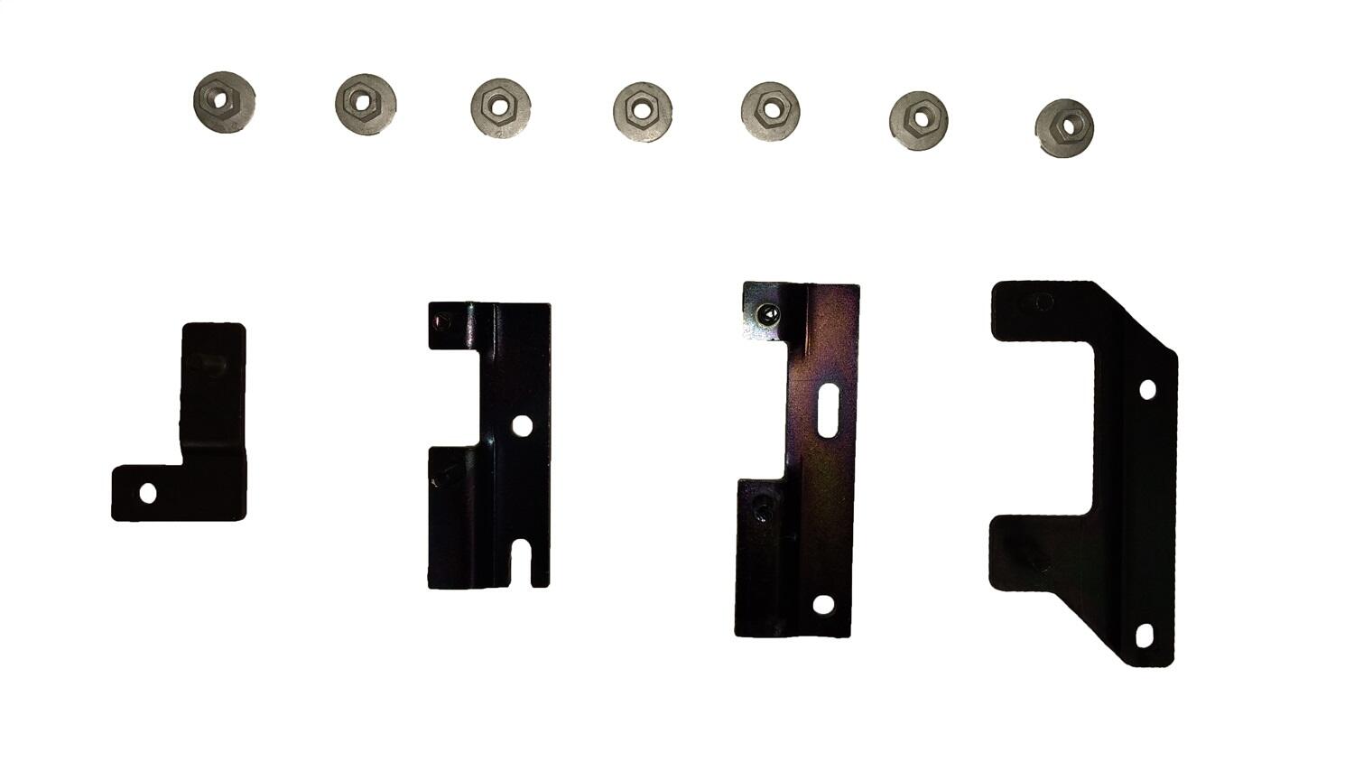 AMP Research 79102-01A Air Tank Relocation Kit for 2014-2018 Ram 2500/3500, Mega Cab