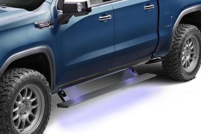 AMP Research 78255-01A PowerStep Xtreme PlugNPlay-22-26 Silv 1500/Sierra 1500