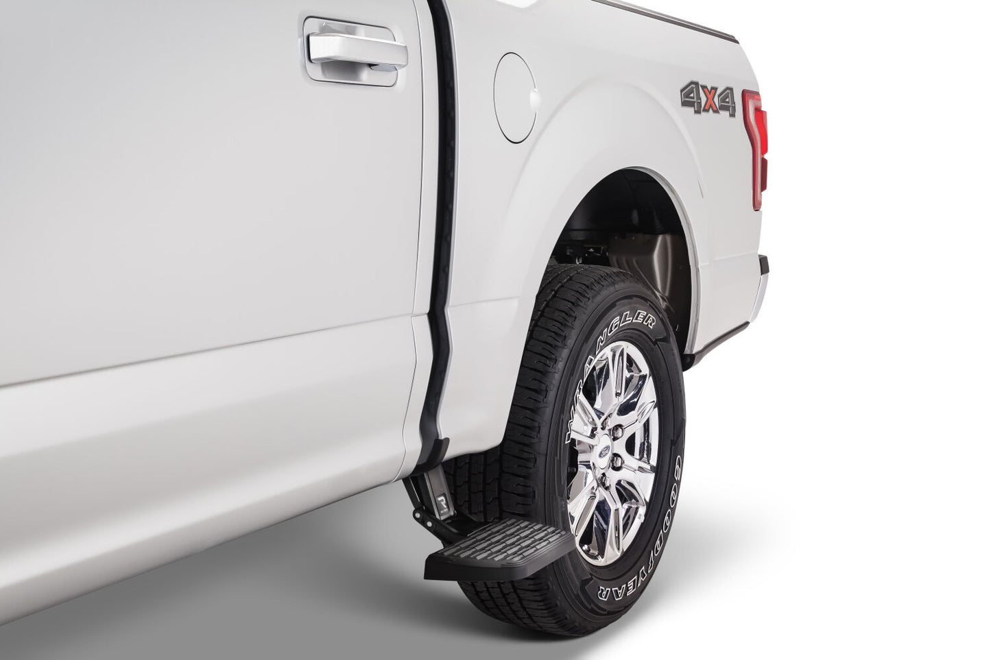 AMP Research 75412-01A BedStep2 Retractable Truck Bed Side Step for 15-24 Ford F-150