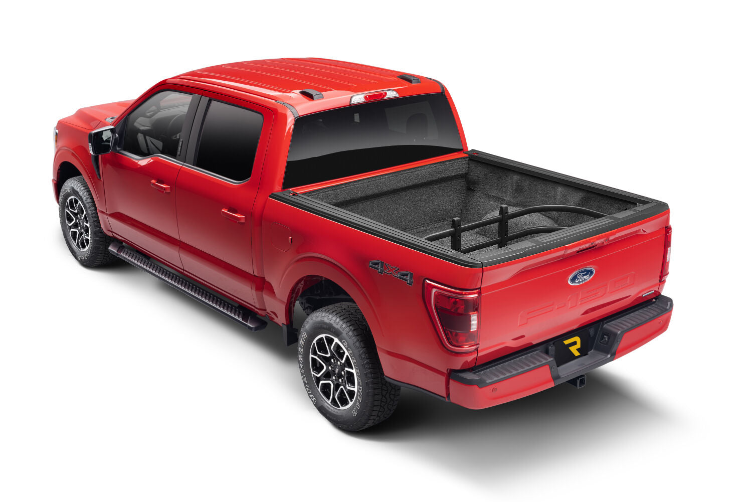 AMP Research 74813-01A Black BedXTender HD Max Truck Bed Extender for 2004-2022 Ford F-150 (Excludes 2004 F-150 Heritage), 2005-2008 Lincoln Mark LT, 2007-2022 Toyota Tundra, Standard Bed