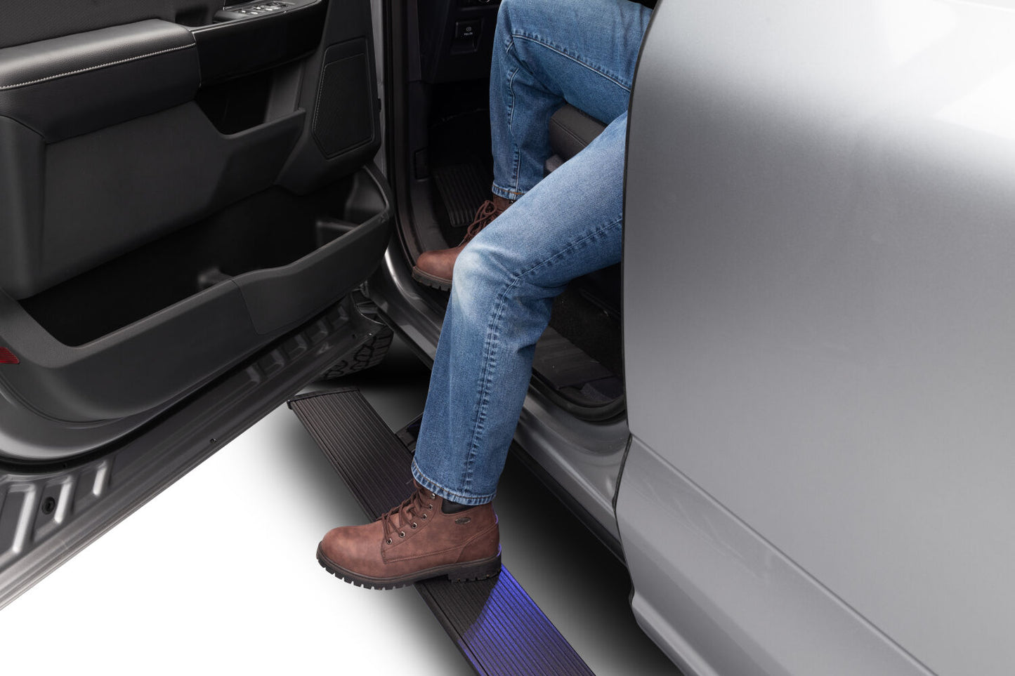 AMP Research 76137-01A PowerStep Electric Running Boards Plug N Play System for 2007-2017 Toyota Tundra, Double and CrewMax Cab