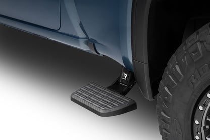 AMP Research 75415-01A BedStep2 Box-Side Access Step 19-26 Chevy Silverado 1500/GMC Sierra 1500, 2022 Silverado LTD/Sierra Limited, Short Bed
