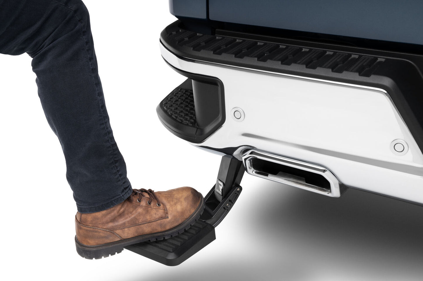 AMP Research 75323-01A Bedstep Retractable Bumper Step 19-26 Chevy/GMC Silverado/Sierra 1500, 2022 Silverado LTD/Sierra Limited